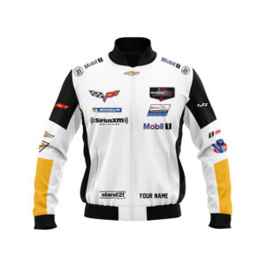 Corvette Racing Personalized Bomber Jacket