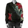 Costa Rica Hibiscus Women's Bomber Jacket A7 Bomber Jacket