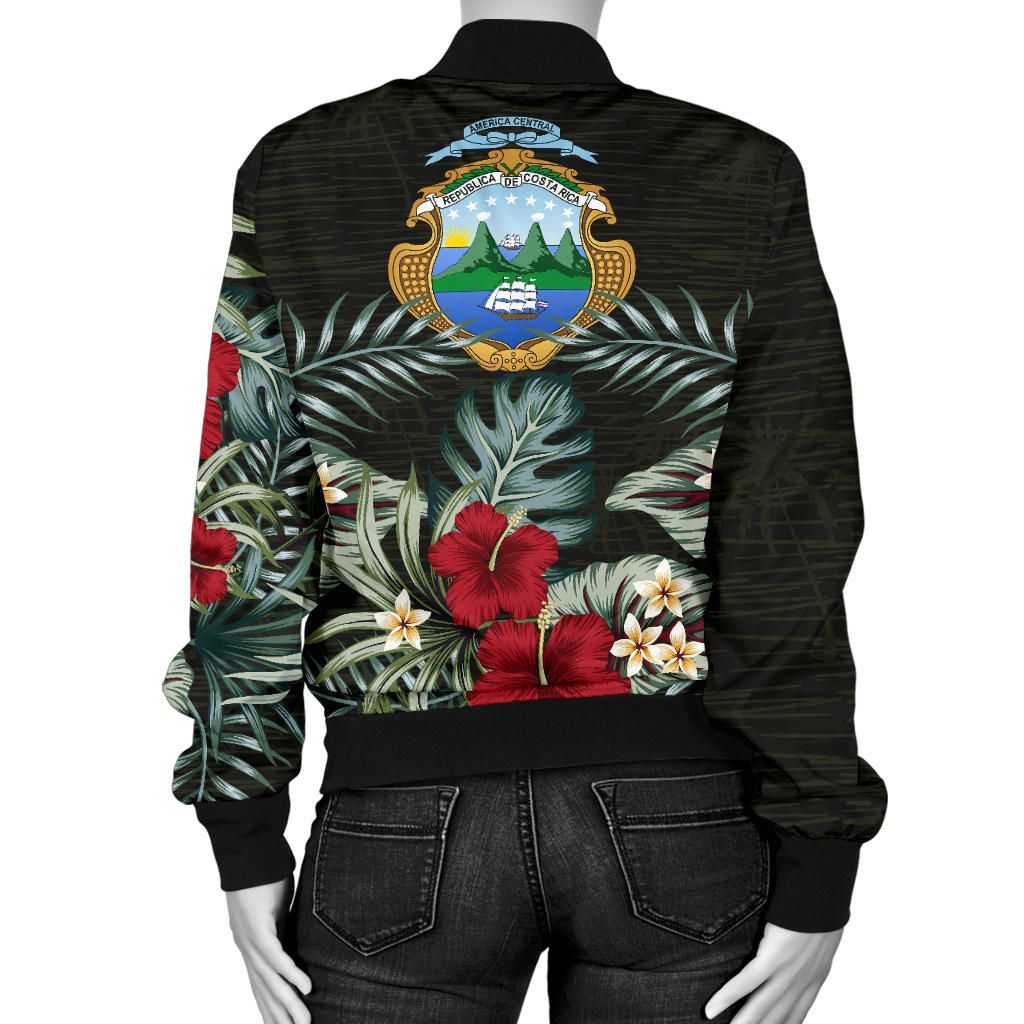 Costa-Rica-Hibiscus-Womens-Bomber-Jacket-A7-Bomber-Jacket-2