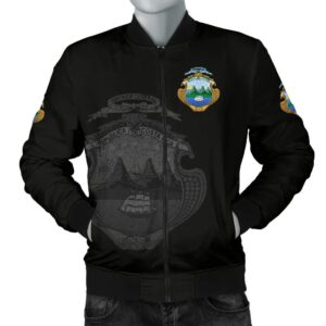 Costa Rica Men's Bomber Jacket A7 Bomber Jacket