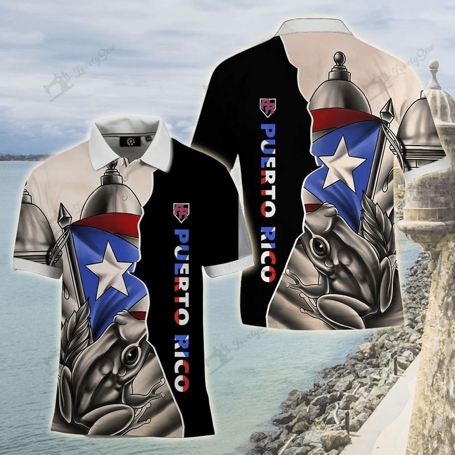 Cover Your Body With Amazing Hawaiian Puerto Rico Aop Polo Shirt Cover Your Body With Amazing Hawaiian Puerto Rico Aop Polo Shirt