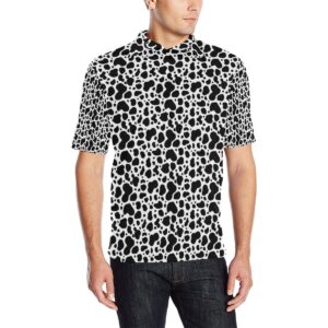 Cow Skin Pattern Print Design 04 Men Polo Shirt