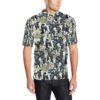 Cow Watercolor Print Pattern Men Polo Shirt