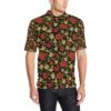 Cranberry Pattern Print Design Cb02 Men Polo Shirt