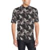 Crane Pattern Print Design 01 Men Polo Shirt