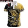 Crappie Fishing Custom Name Polo Shirt #Kv