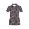 Creepy Graveyard Print Design Lks301 Women'S Polo Shirt