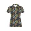 Creepy Halloween Print Design Lks304 Women'S Polo Shirt