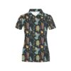 Creepy Print Design Lks303 Women'S Polo Shirt