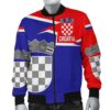 Croatia Bomber Jacket Coat Of Arms - Style A27 Bomber Jacket