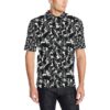 Crow Pattern Print Design 01 Men Polo Shirt