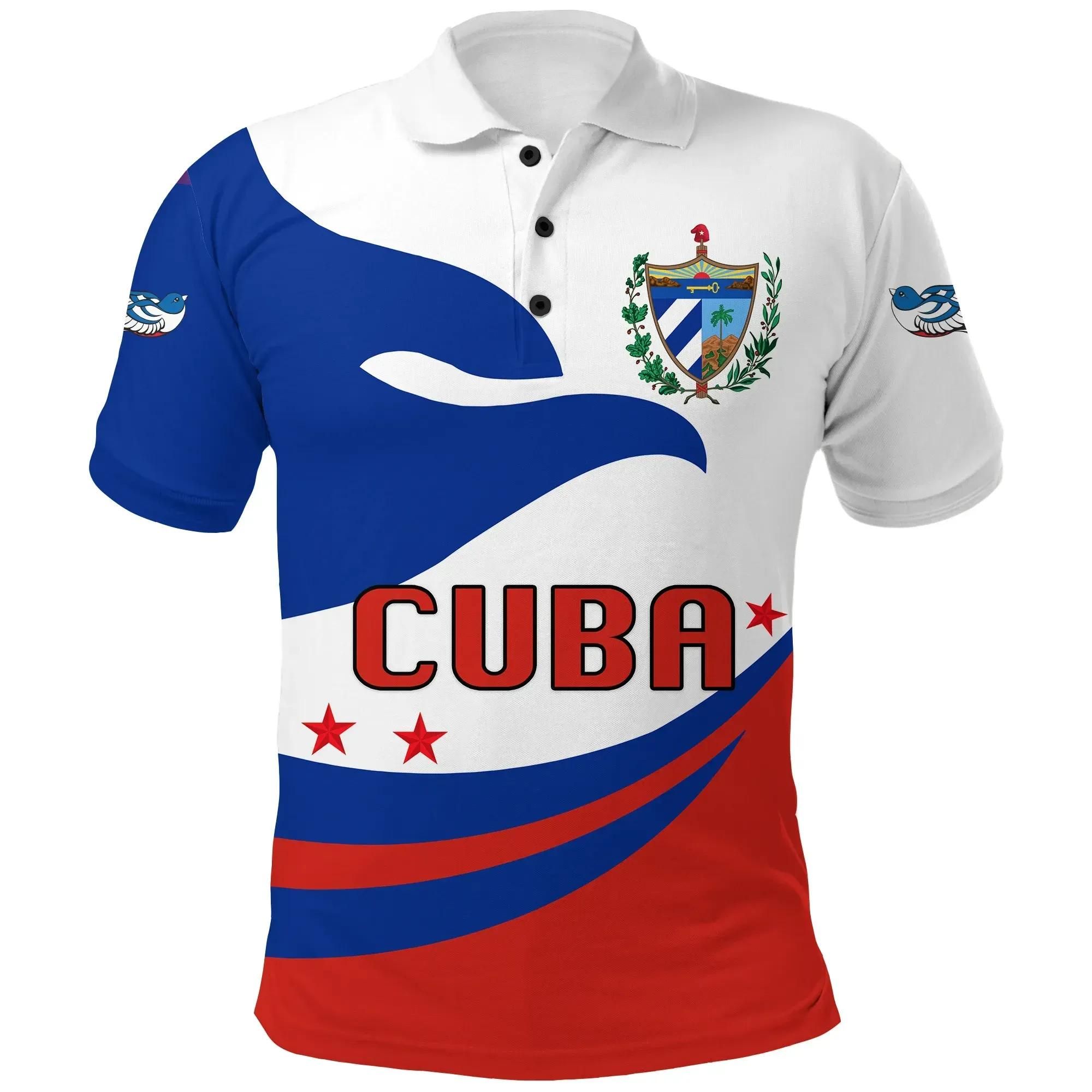 Cuba Polo Shirt Proud Version K4 Cuba Polo Shirt Proud Version K4