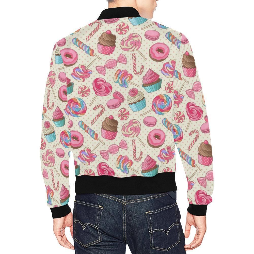 Cupcake-Dessert-Pattern-Print-Mens-Bomber-Jacket-2