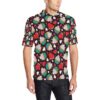 Cupcakes Heart Print Pattern Men Polo Shirt