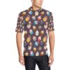 Cupcakes Party Print Pattern Men Polo Shirt