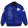 (Custom) Africa Zone Jacket - Alpha Beta Sigma Alumni Chapter Bomber Jackets A31 Bomber Jacket