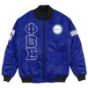(Custom) Africa Zone Jacket - Alpha Sigma Chapter Bomber Jackets A31 Bomber Jacket