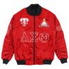 (Custom) Africa Zone Jacket - Austin Alumnae Chapter Bomber Jackets A31 Bomber Jacket