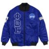 (Custom) Africa Zone Jacket - Beta Xi Sigma Alumni Chapter Bomber Jackets A31 Bomber Jacket