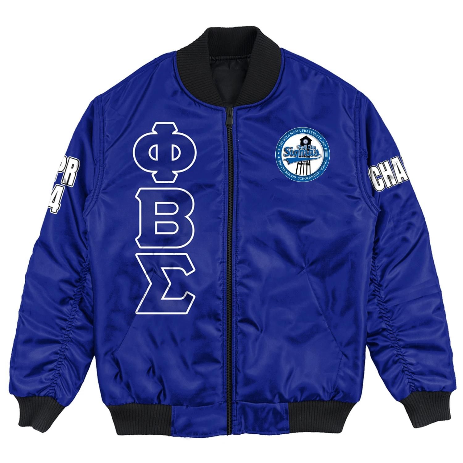 (Custom) Africa Zone Jacket - Bull City Sigmas Bomber Jackets A31 Bomber Jacket (Custom) Africa Zone Jacket - Bull City Sigmas Bomber Jackets A31 Bomber Jacket