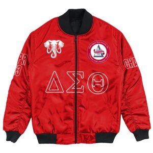 (Custom) Africa Zone Jacket - Epsilon Alumnae Chapter Bomber Jackets A31 Bomber Jacket