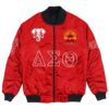 (Custom) Africa Zone Jacket - Houston Metropolitan Alumnae Chapter Bomber Jackets A31 Bomber Jacket