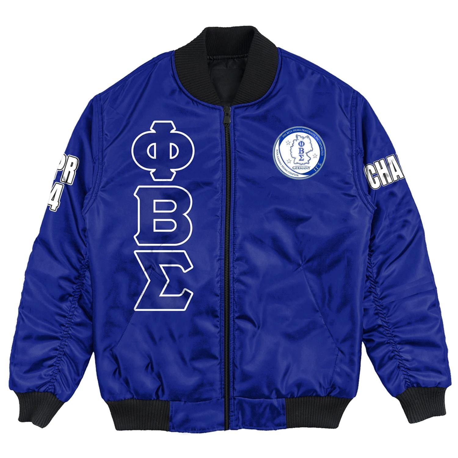 (Custom) Africa Zone Jacket - Iota Gamma Sigma Chapter Bomber Jackets A31 Bomber Jacket (Custom) Africa Zone Jacket - Iota Gamma Sigma Chapter Bomber Jackets A31 Bomber Jacket