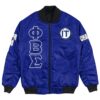 (Custom) Africa Zone Jacket - Iota Tau Chapter Bomber Jackets A31 Bomber Jacket