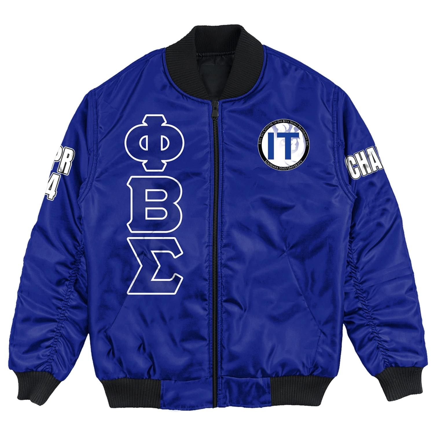 (Custom) Africa Zone Jacket - Iota Tau Chapter Bomber Jackets A31 Bomber Jacket (Custom) Africa Zone Jacket - Iota Tau Chapter Bomber Jackets A31 Bomber Jacket