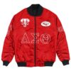 (Custom) Africa Zone Jacket - Johnston County Alumnae Chapter Bomber Jackets A31 Bomber Jacket