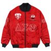 (Custom) Africa Zone Jacket - Katy Area Alumnae Chapter Bomber Jackets A31 Bomber Jacket