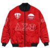 (Custom) Africa Zone Jacket - Little Rock Alumnae Chapter Bomber Jackets A31 Bomber Jacket