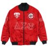 (Custom) Africa Zone Jacket - Minneapolis-Saint Paul Alumnae Chapter Bomber Jackets A31 Bomber Jacket