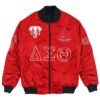 (Custom) Africa Zone Jacket - North San Diego County Alumnae Chapter Bomber Jackets A31 Bomber Jacket
