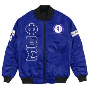 (Custom) Africa Zone Jacket - Pi Xi Sigma Chapter Bomber Jackets A31 Bomber Jacket