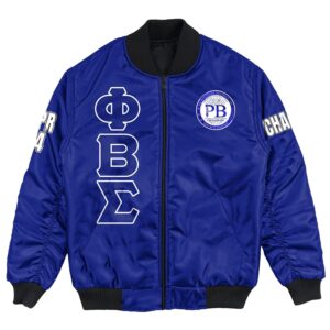 (Custom) Africa Zone Jacket - Rho Beta Chapter Bomber Jackets A31 Bomber Jacket