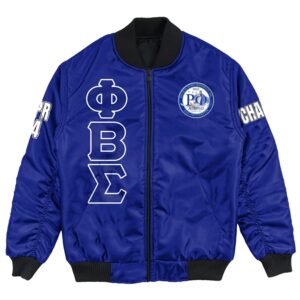 (Custom) Africa Zone Jacket - Rho Phi Chapter Bomber Jackets A31 Bomber Jacket