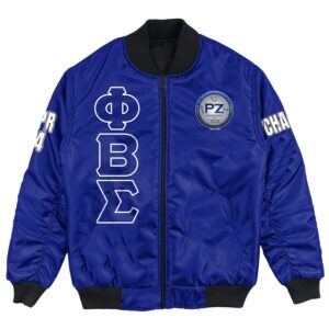 (Custom) Africa Zone Jacket - Rho Zeta Chapter Bomber Jackets A31 Bomber Jacket