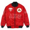 (Custom) Africa Zone Jacket - Spartanburg Alumnae Chapter Bomber Jackets A31 Bomber Jacket