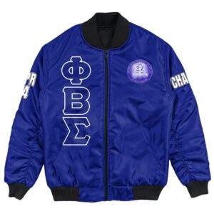 (Custom) Africa Zone Jacket - Xi Zeta Chapter Bomber Jackets A31 Bomber Jacket