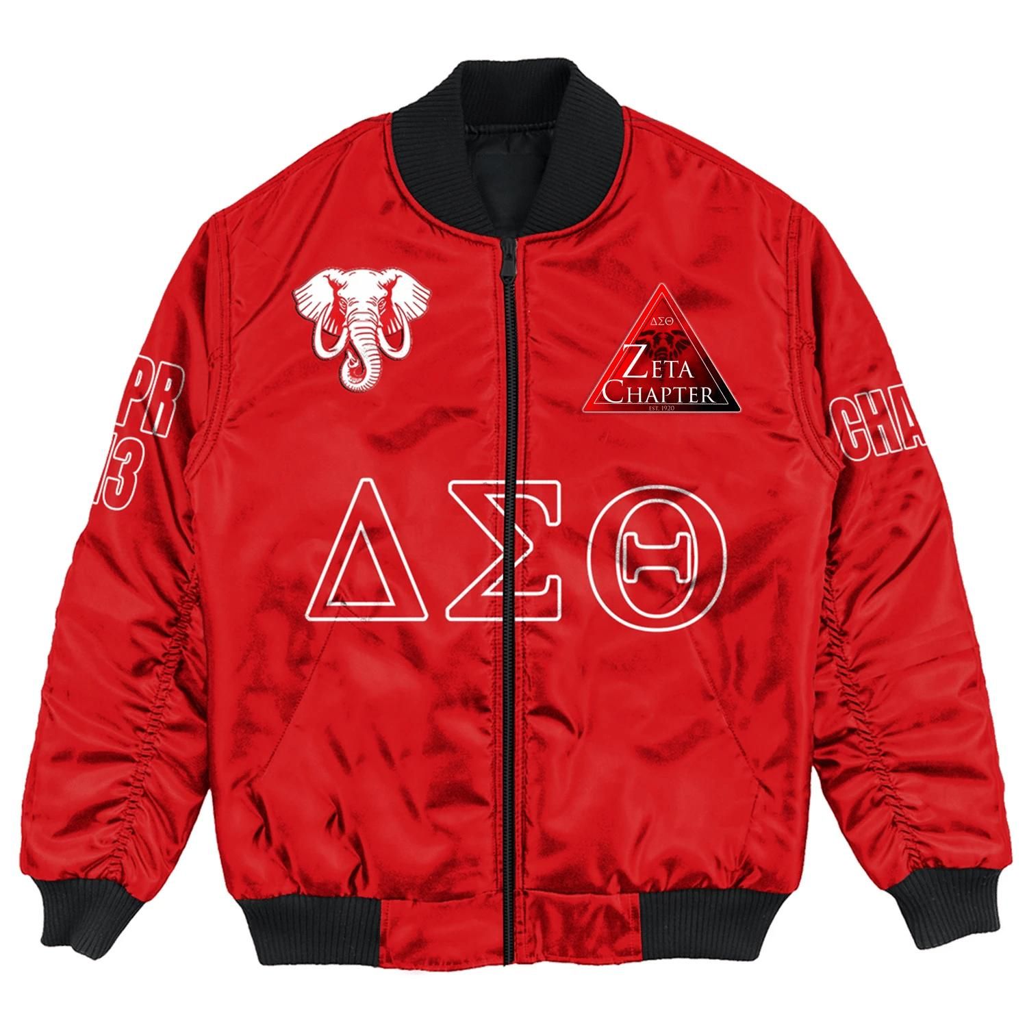 (Custom) Africa Zone Jacket - Zeta Chapter Bomber Jackets A31 Bomber Jacket (Custom) Africa Zone Jacket - Zeta Chapter Bomber Jackets A31 Bomber Jacket