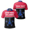 (Custom) Austral Islands Coat Of Arms Polo Shirt - Dat Style - JD