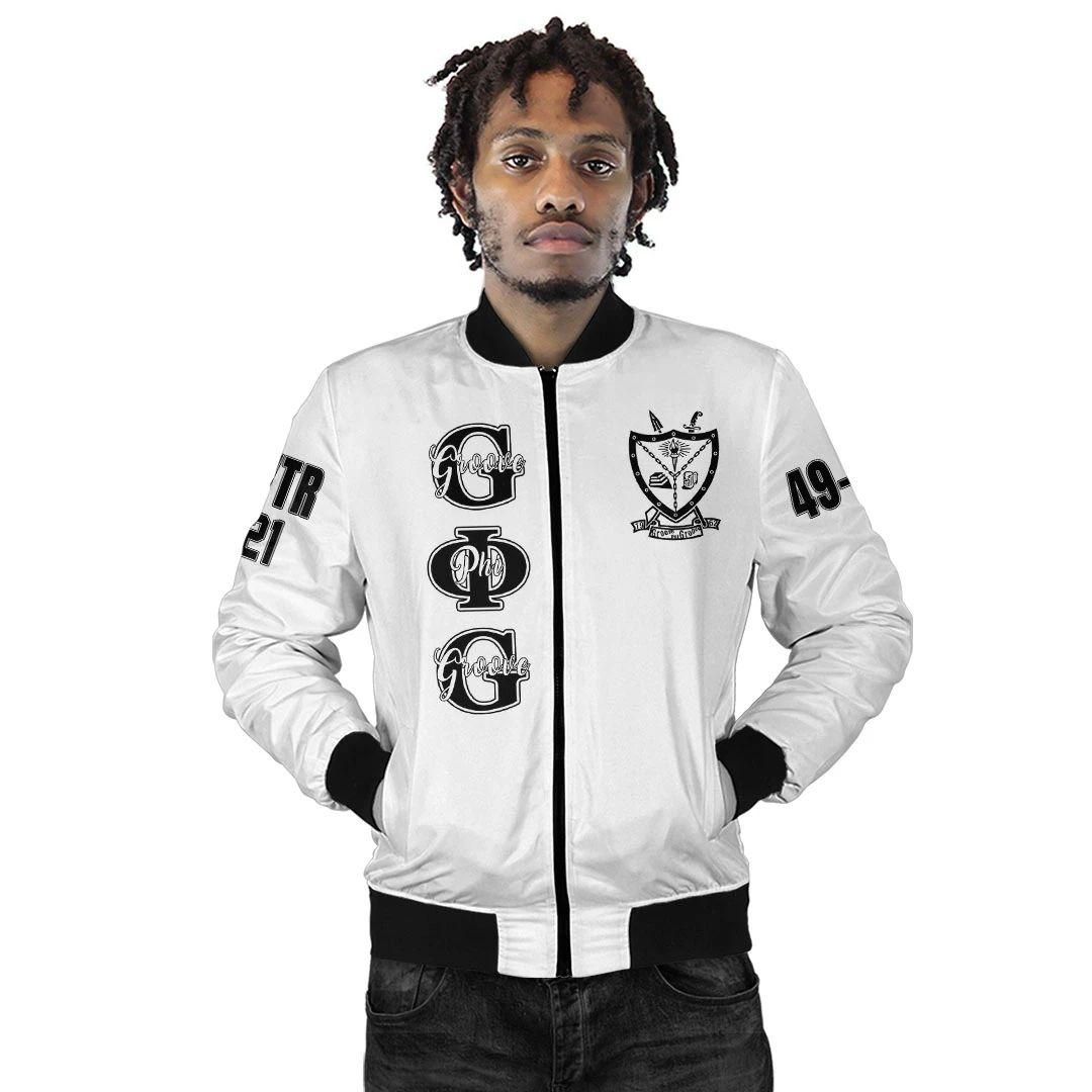 Custom-Getteestore-Jacket-Groove-Phi-Groove-White-Bomber-Jackets-A31-Bomber-Jacket-2