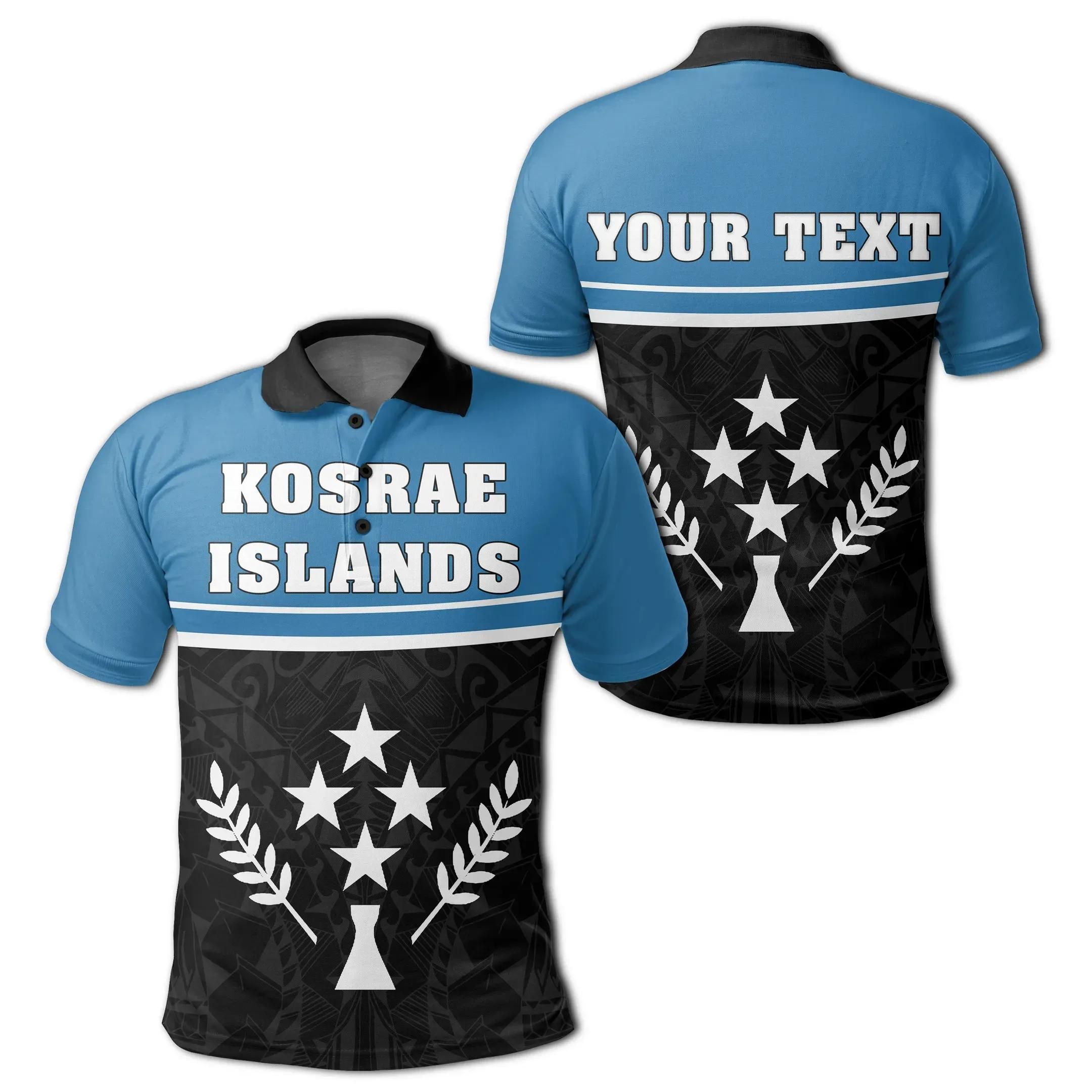 (Custom) Kosrae Islands Coat Of Arms Polo Shirt - Dat Style - JD (Custom) Kosrae Islands Coat Of Arms Polo Shirt - Dat Style - JD