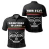 (Custom) Marquesas Islands Coat Of Arms Polo Shirt - Dat Style - JD