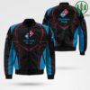 Custom Name Domino Pizza black Bomber Jacket Hoodie T-shirt Bomber Jacket