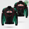 Custom Name Papa johns Pizza green version Bomber Jacket Hoodie T-shirt Bomber Jacket