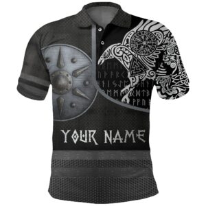 (Custom) Polo Shirt Armor -  Raven Tattoo A31