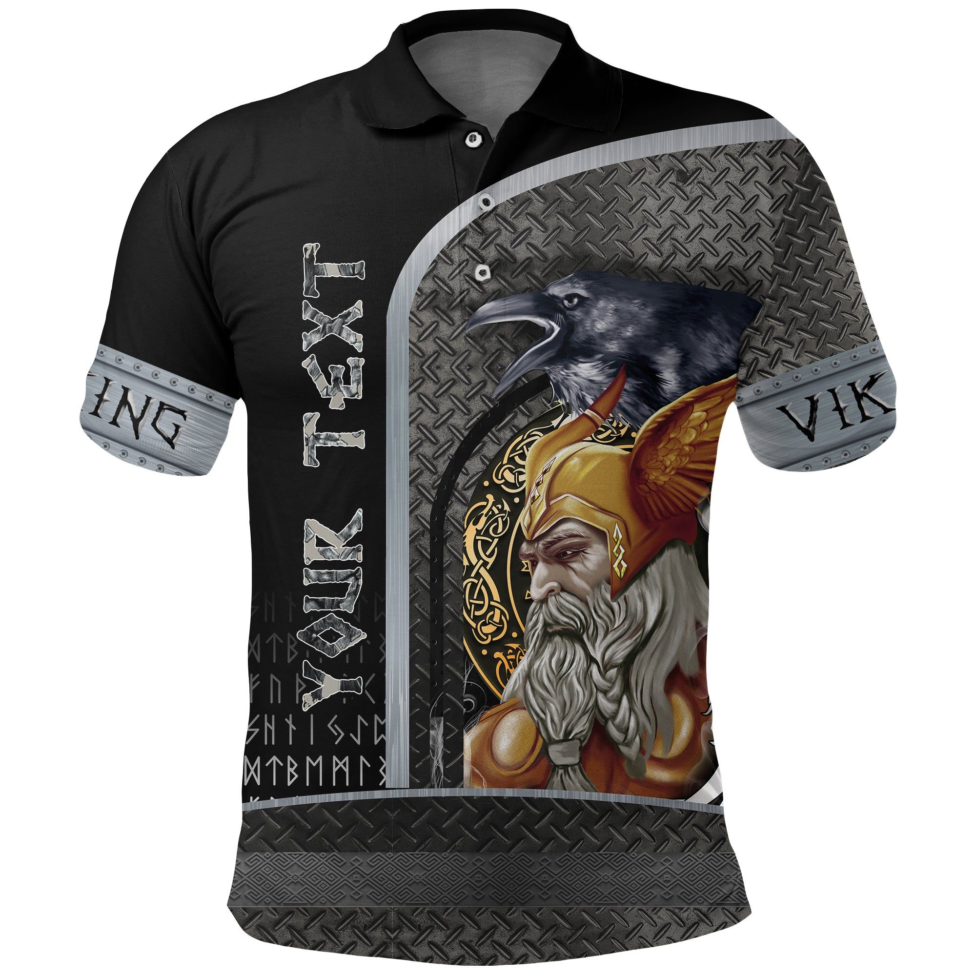 (Custom) Polo Shirt - Odin Style Armor A31 (Custom) Polo Shirt - Odin Style Armor A31