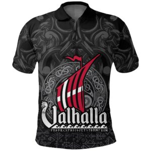 (Custom) Polo Shirts - Denmark Odin and Drakkar A27